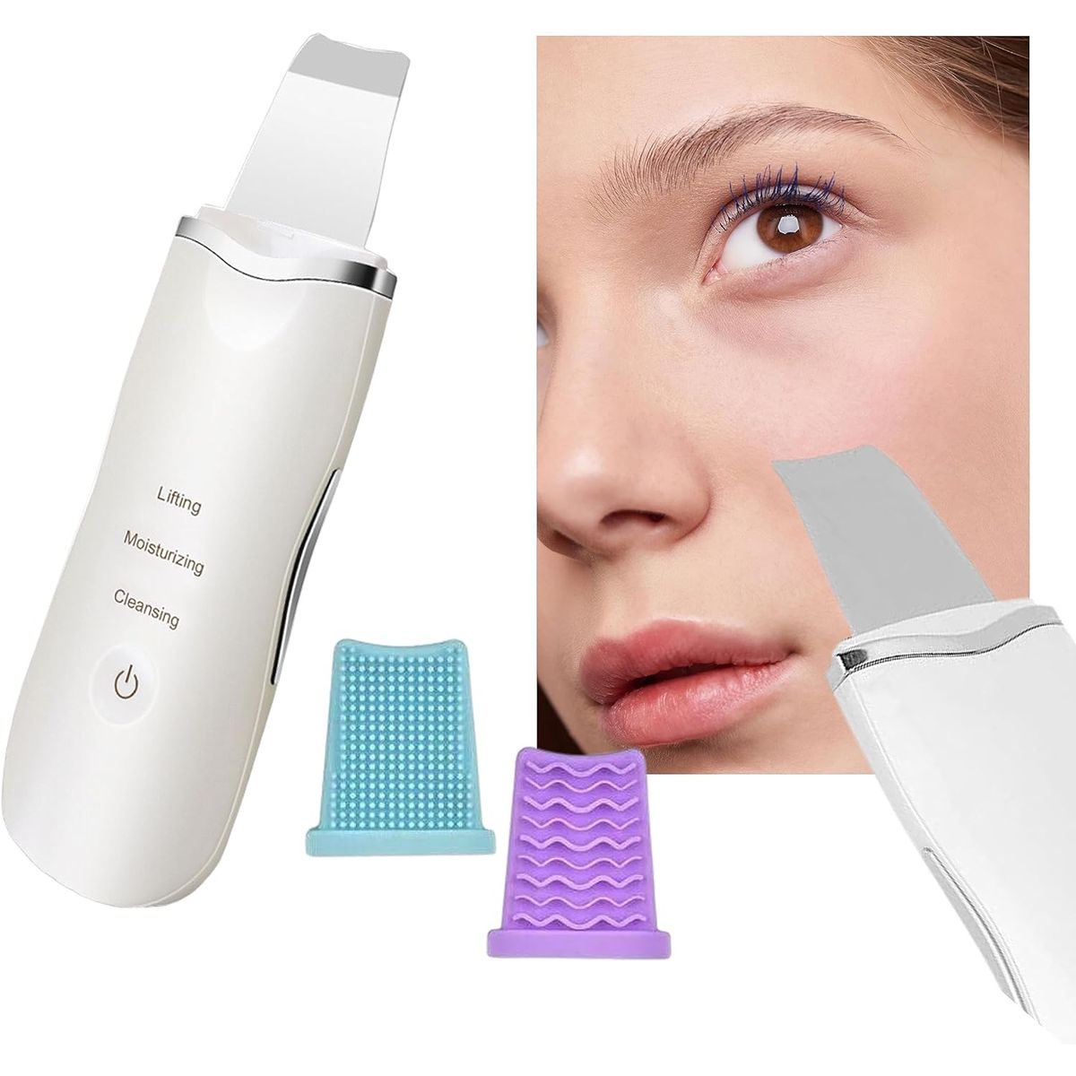 GENERICO - Limpiador De Poros ultrasónica Facial Removedor De Puntos Negros