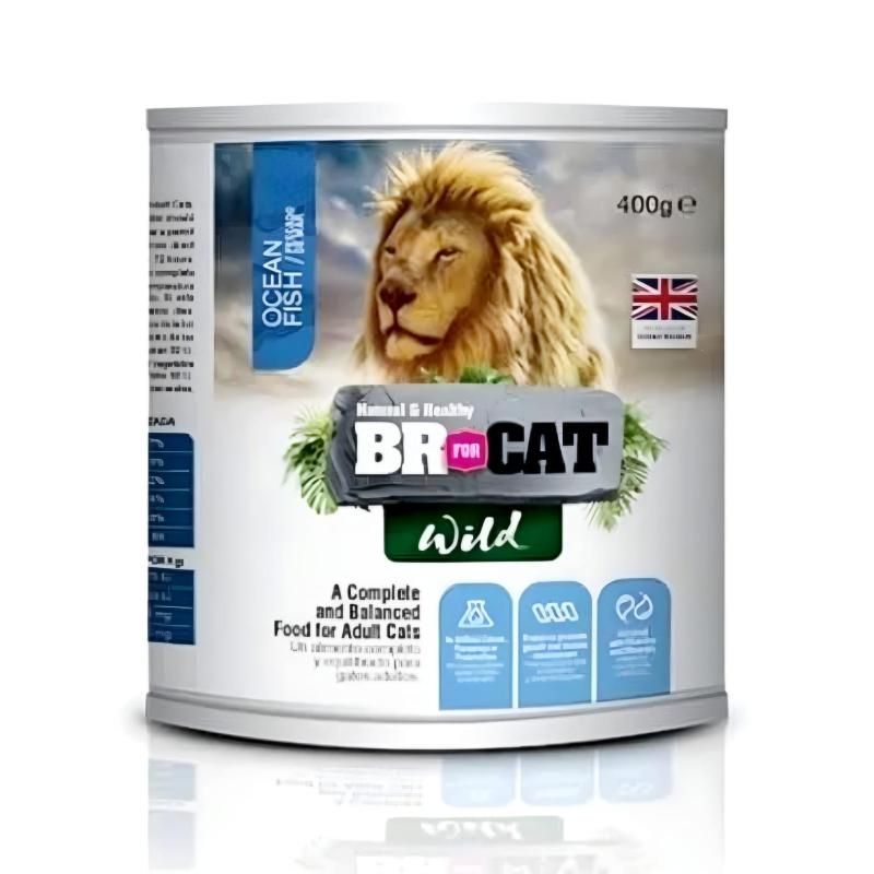 BR - Alimento Lata Br For Cat Wild Ocean Fish X 400g