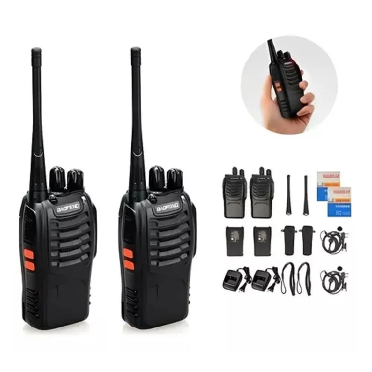 BAOFENG - Radio Walkie Talkie Baofeng Bf-888s X2 Nueva Version