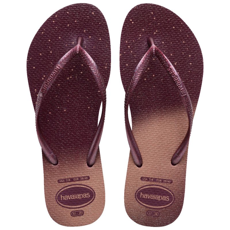HAVAIANAS - Chanclas Sandalias Havaianas Slim Gloss Mujer MORADO