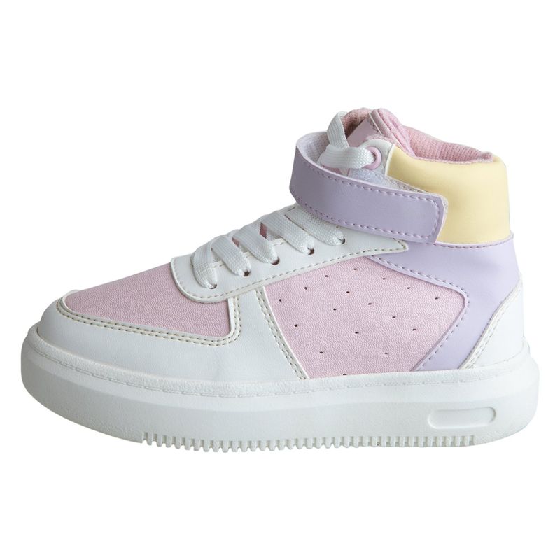 SMART FIT - Sneakers Con Correa Para Niña Smartfit Payless Blanco