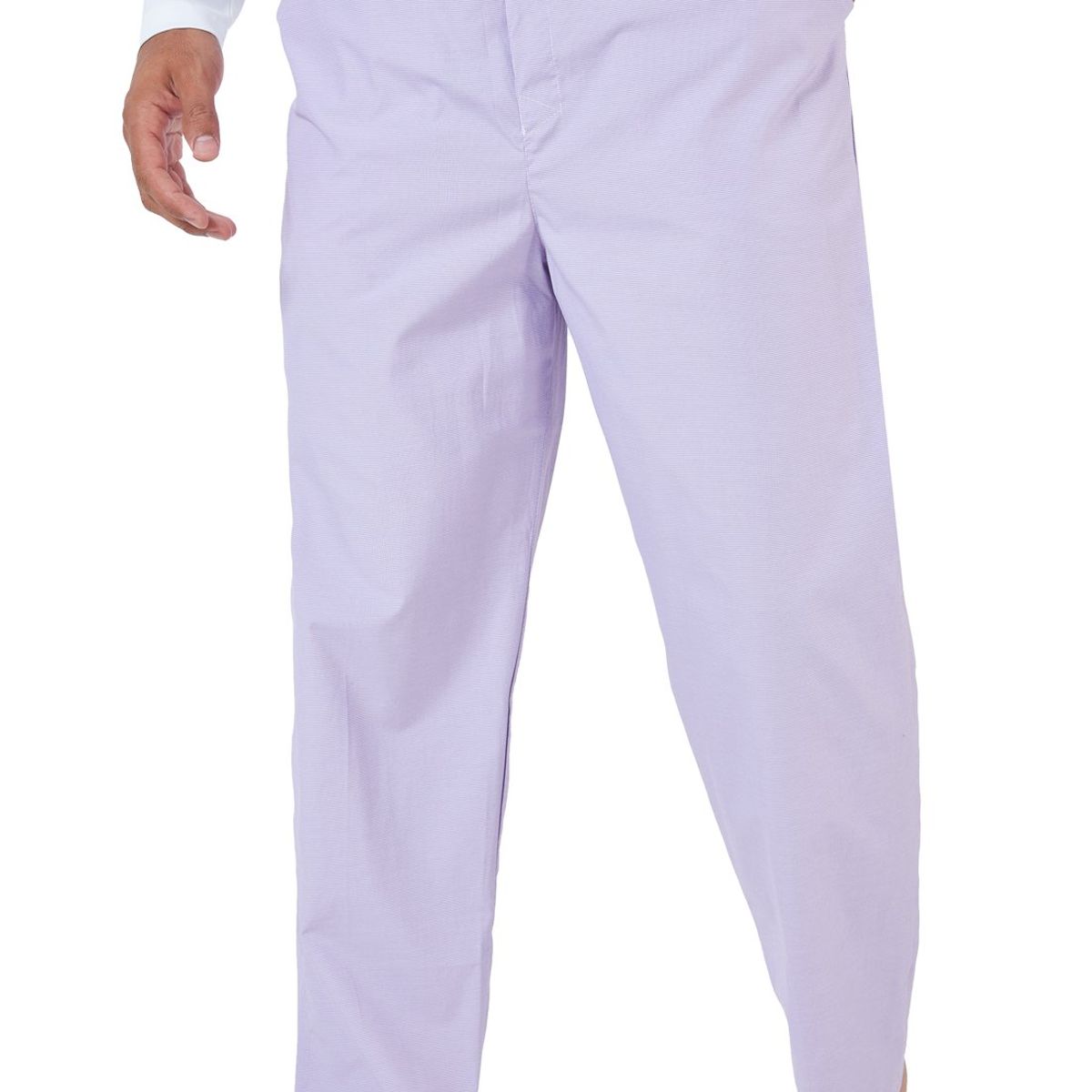 SANTANA - Pantalón Hombre Antonio Santana Lila Medio