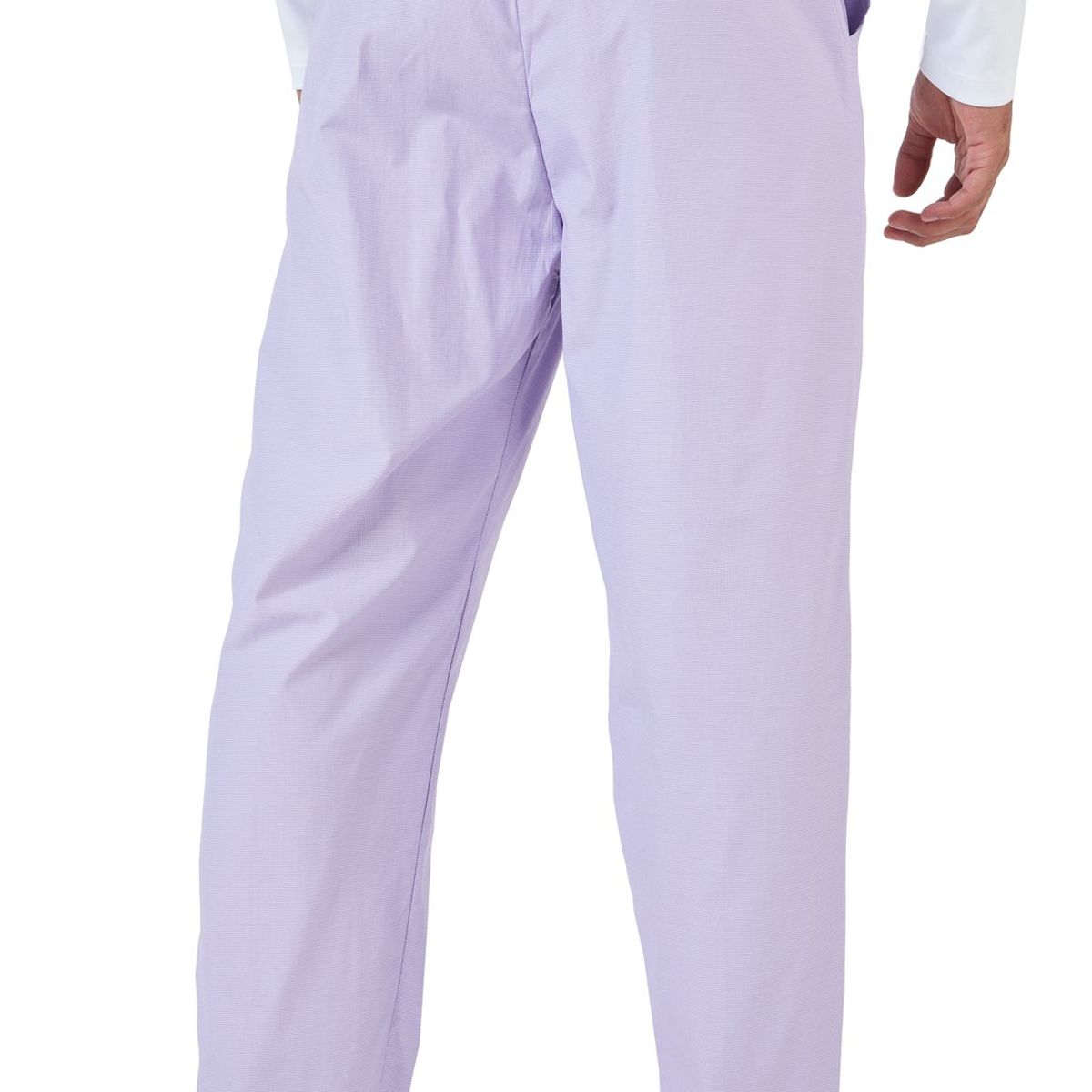 SANTANA - Pantalón Hombre Antonio Santana Lila Medio