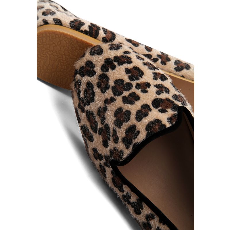 NABRIL - Baletas redondas animal print nabril