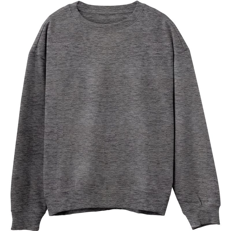 SEVEN ONE - Hoodie Cuello Redondo Algodon Perchado 280Gr  Seven One- Hombre