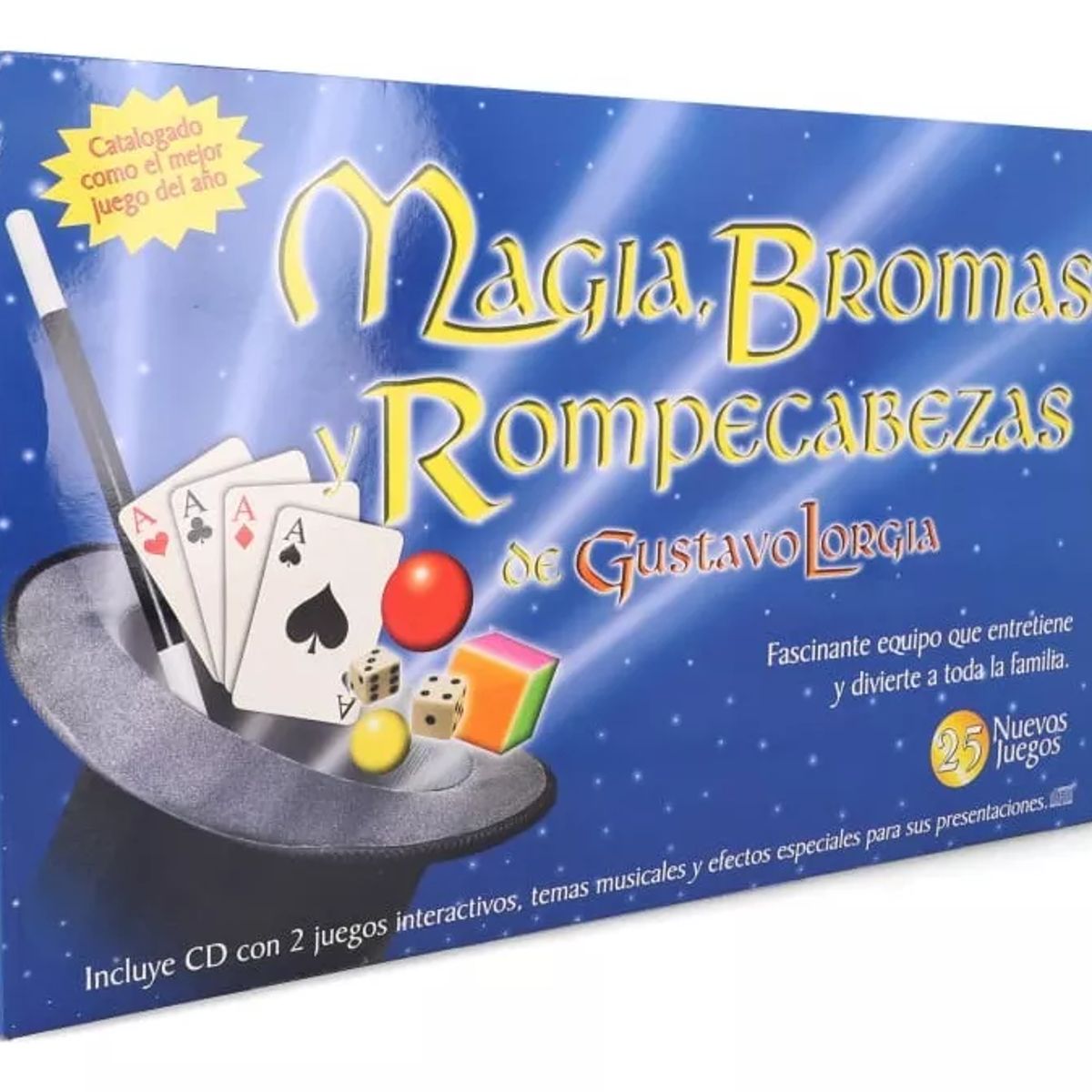 JUGANDO Y EDUCANDO - Juego Magia Bromas Y Rompecabezas Gustavo Lorgia 25 Trucos