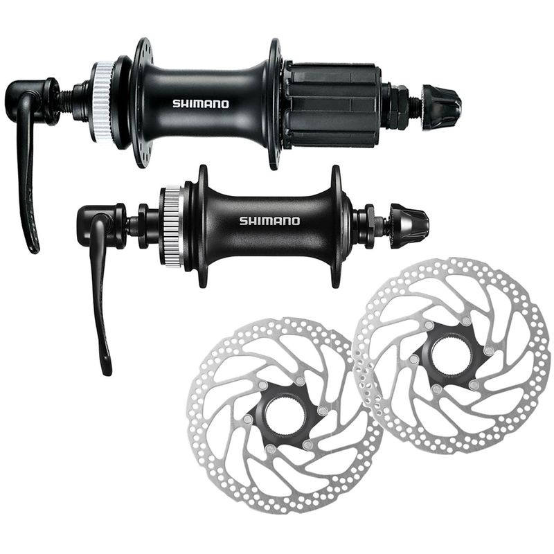 SHIMANO - Manzana shimano tx505 + Disco rt30 center lock 160mm Combo
