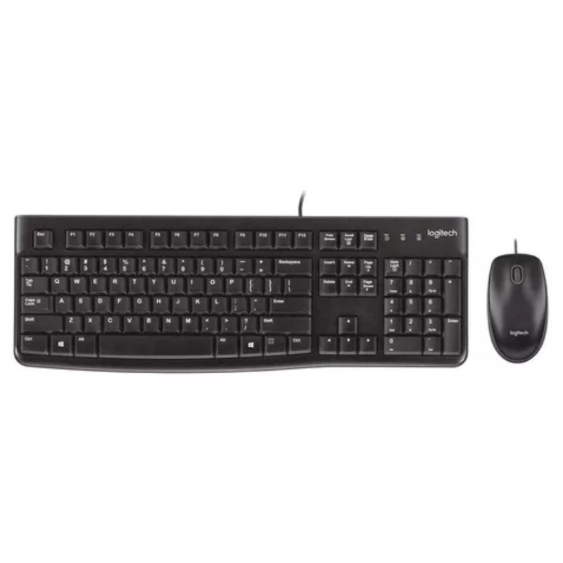 LOGITECH - Combo Teclado Y Mouse Logitech Mk120 usb