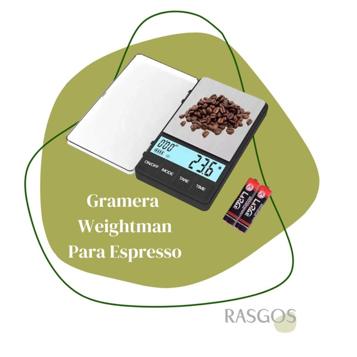 GENERICO - WEIGHTMAN Gramera Café Espresso Digital  Pequeña P062-6