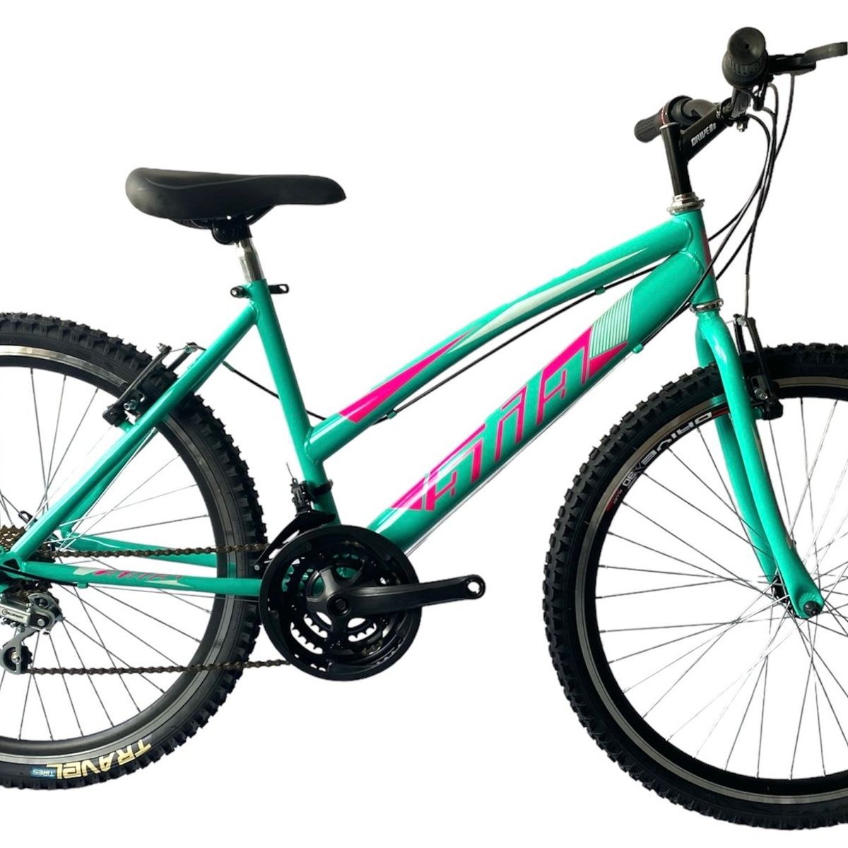 ATILA - Bicicleta MTB para Mujer rin 26 con 18 cambios Verde Menta