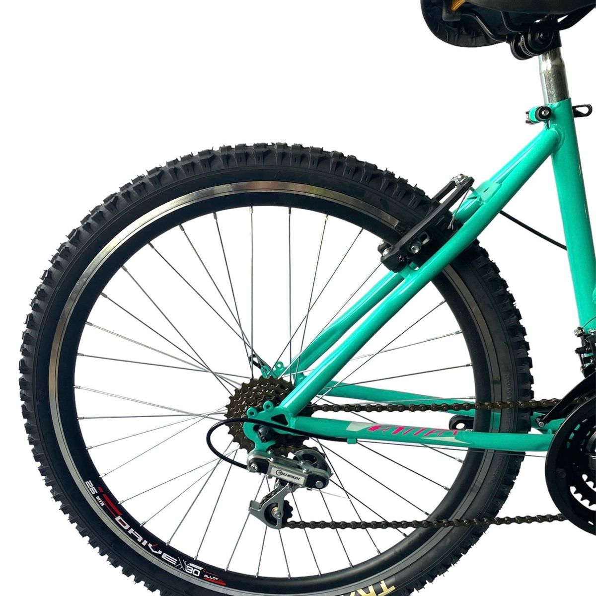 ATILA - Bicicleta MTB para Mujer rin 26 con 18 cambios Verde Menta