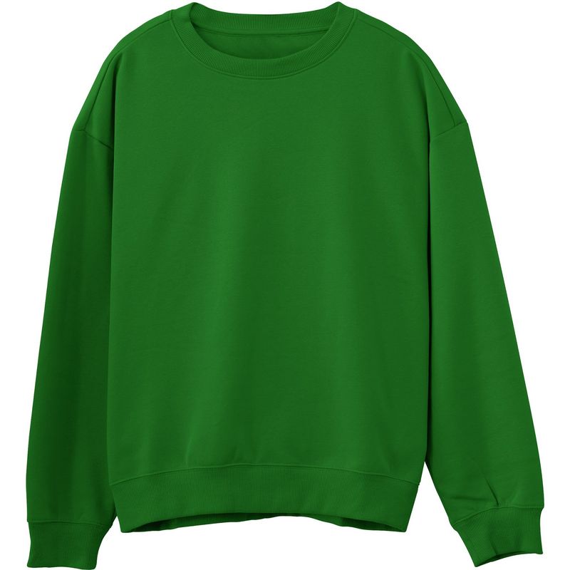 SEVEN ONE - Hoodie Cuello Redondo Algodon Perchado 280Gr  Seven One- Dama