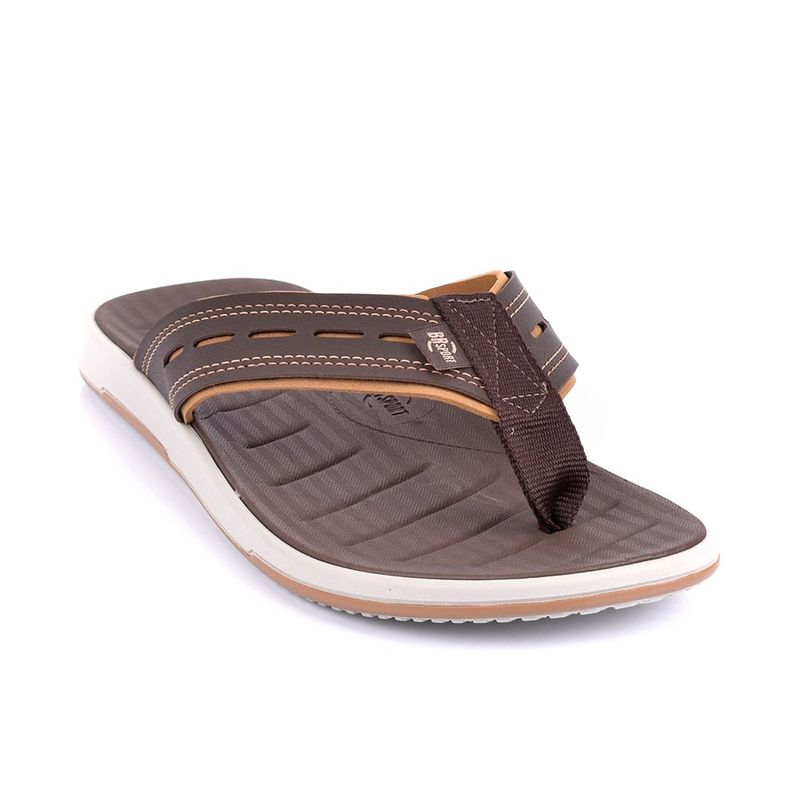 SKY WALK - Sky Walk Sandalia Plana Casual Hombre 6631372266-106CAFE