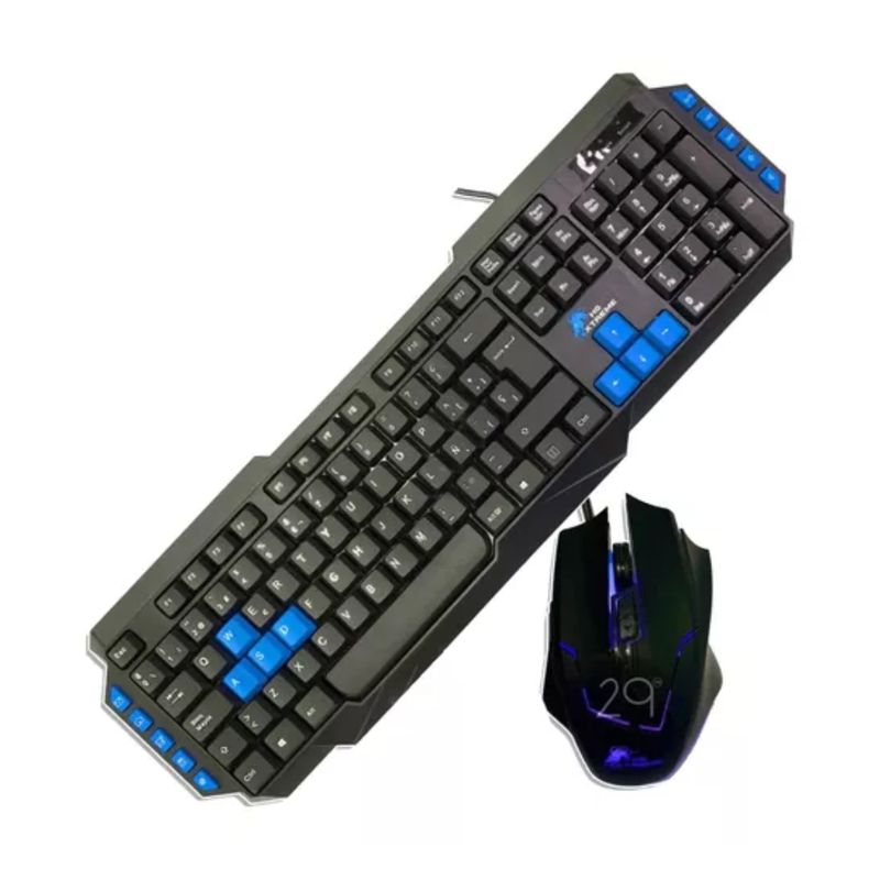 GENERICO - Combo Teclado Y Mouse Gamer Hg Extreme Usb Gaming