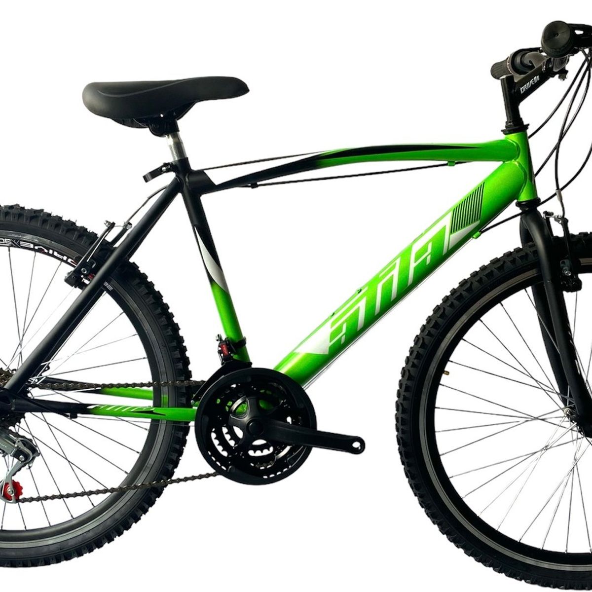 ATILA - Bicicleta MTB en Acero rin 26 con 18 cambios  Aros D/P Verde