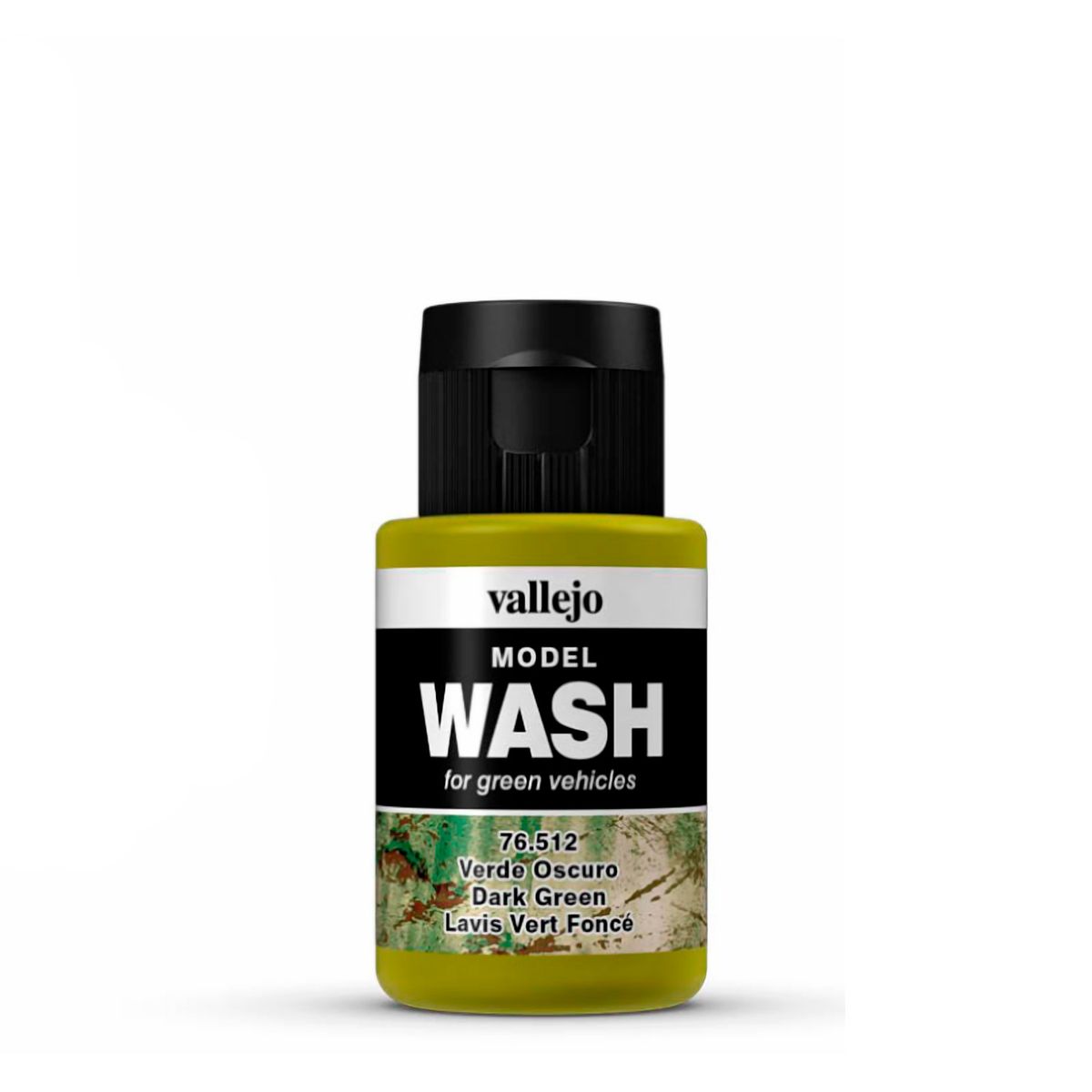 GENERICO - Acrílico Verde Oscuro 35ml Model Wash  Lavado Vallejo