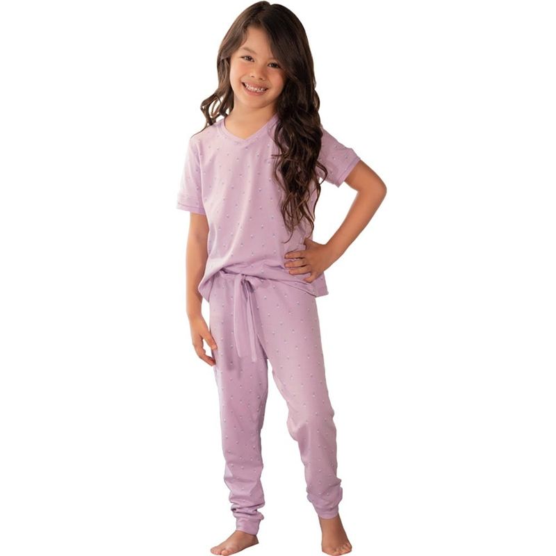 ADRIANA ARANGO - PIJAMA INFANTIL 2 PIEZAS LILA ADRIANA ARANGO 9013
