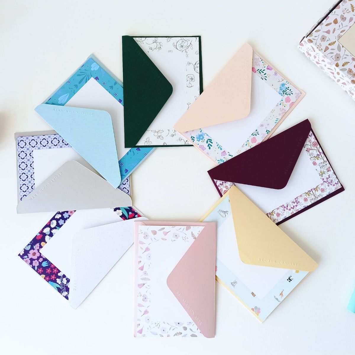 REGALA CON ARTE - Tarjetas de Notas Felicitación Mensajes Regalos Toda Ocasión