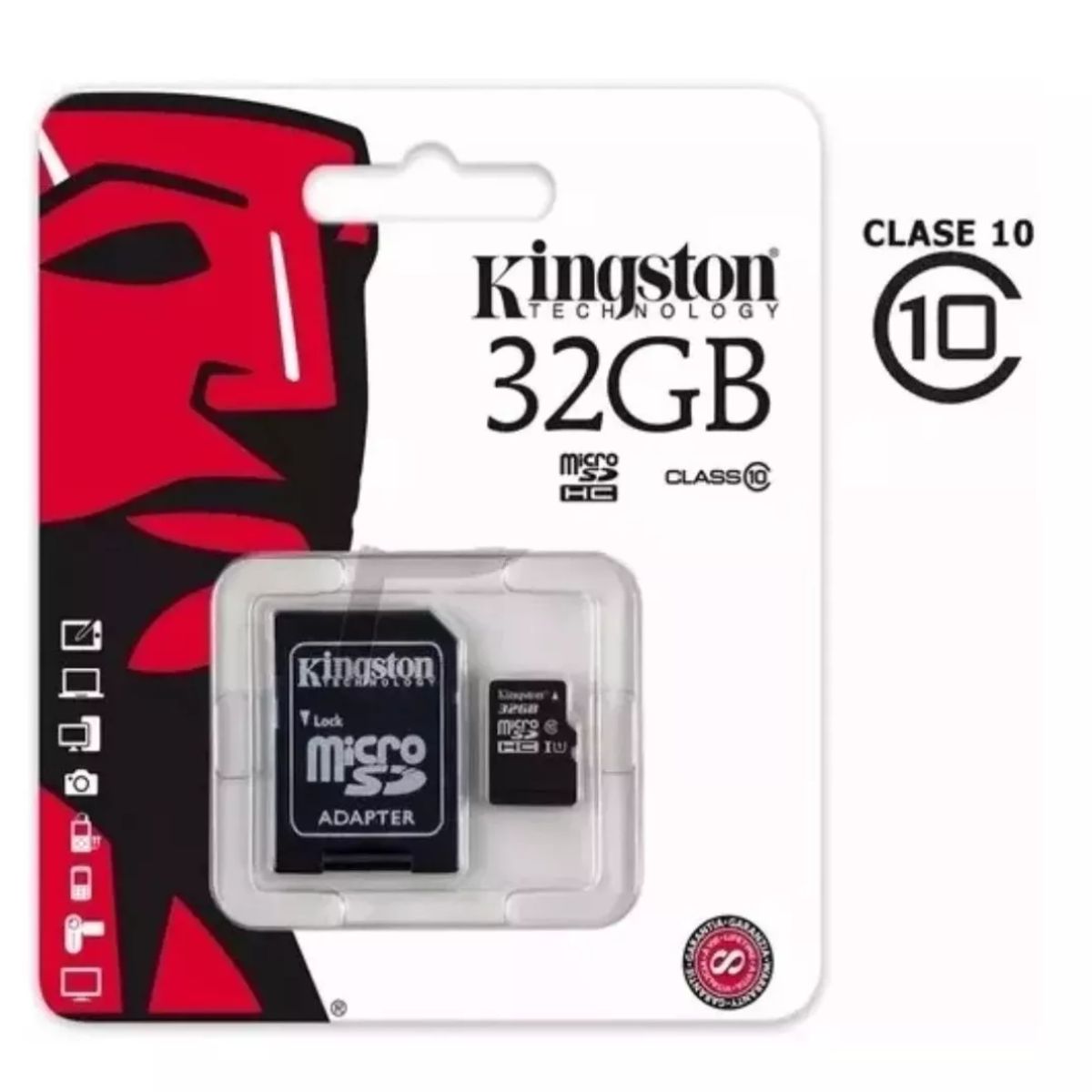 KINGSTON - Memoria Micro Sd Kingston 32gb Clase 10 80mb