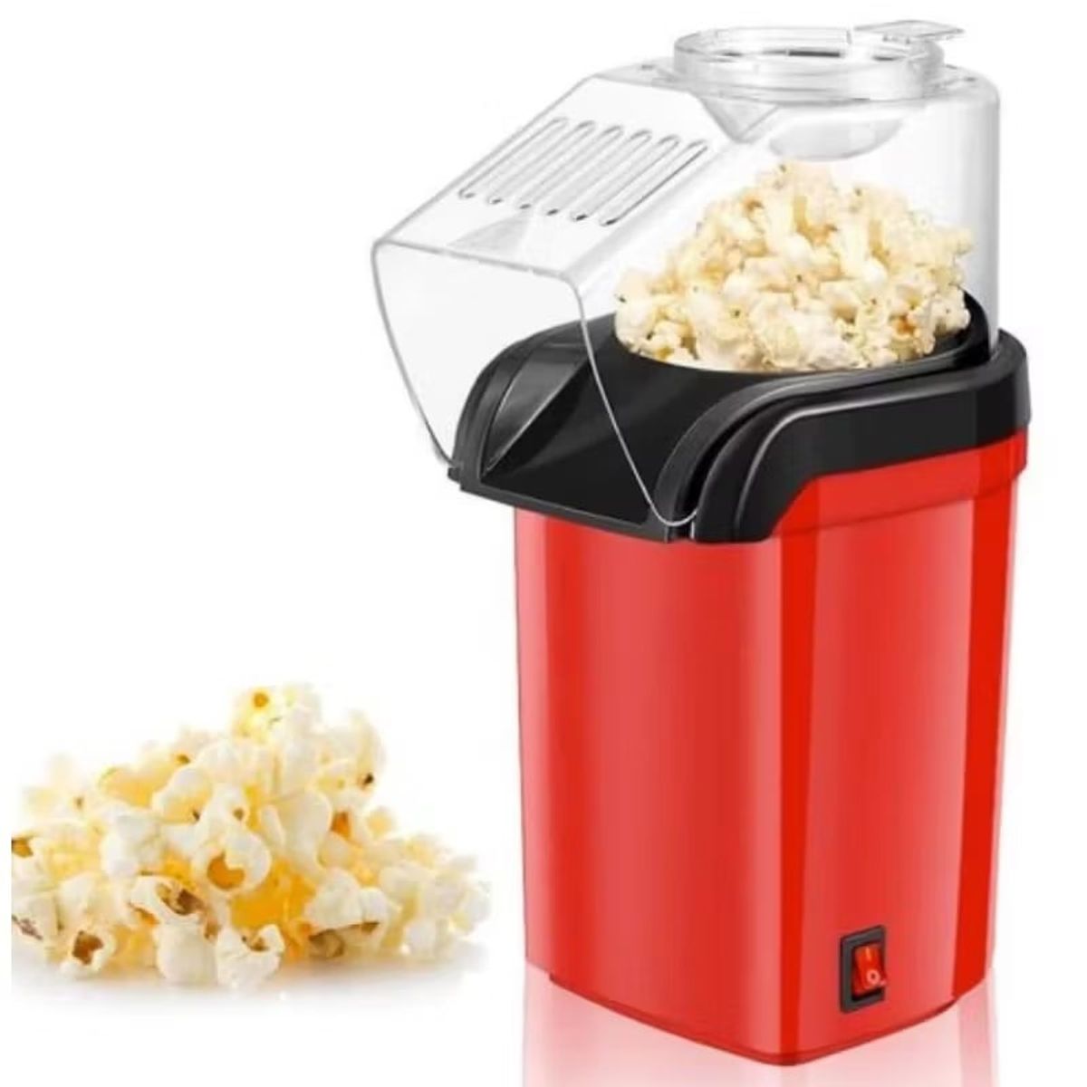 GENERICO - Maquina Crispetera Sin Aceite Palomitas Maiz Pira Electrica