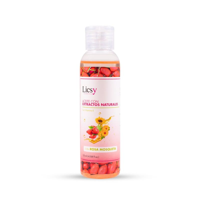 LICSY - Aceite Corporal con Rosa Mosqueta 120ml