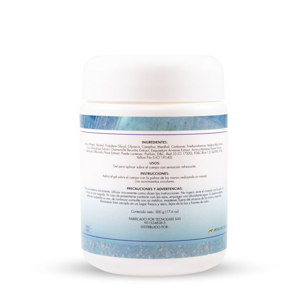 LICSY - Gel Corporal con Efecto Frío 500ml