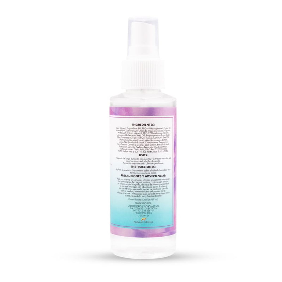 LICSY - Fragancia Capilar con Karité Ricino y Manzanilla 120ml