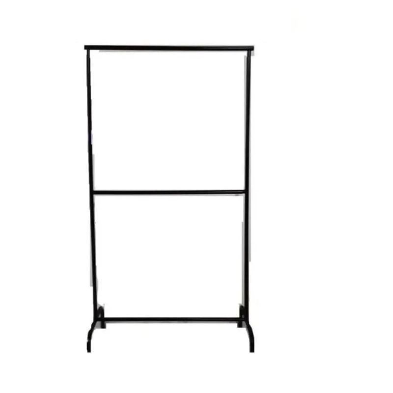 GENERICO - Organizador De Ropa Exhibidor Rack Burro Metálico 2 Niveles