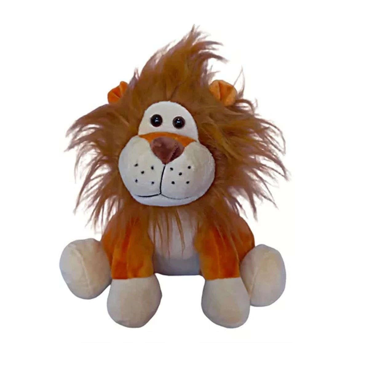 NACIONAL - Peluche León Selva 20cm Alto Pelo Liso Juguete Regalo