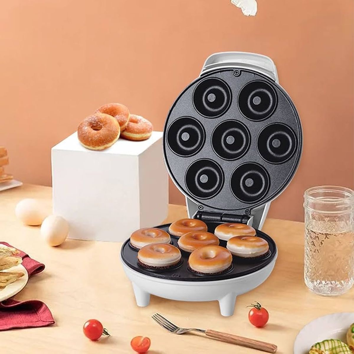 GENERICO - Mini Máquina Para Hacer Donuts Antiadherente