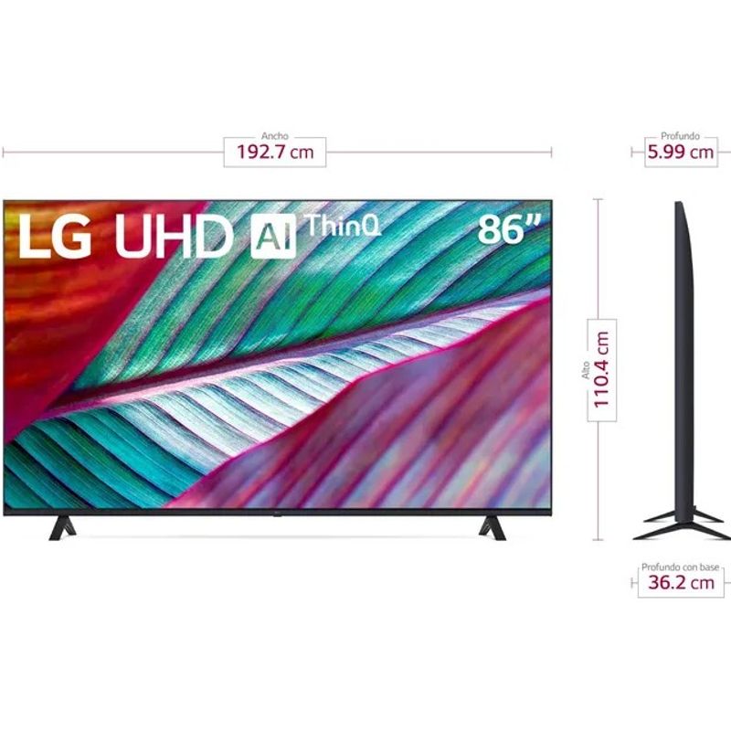 LG - TV LG 86 SMART TV 4K UHD 217CM