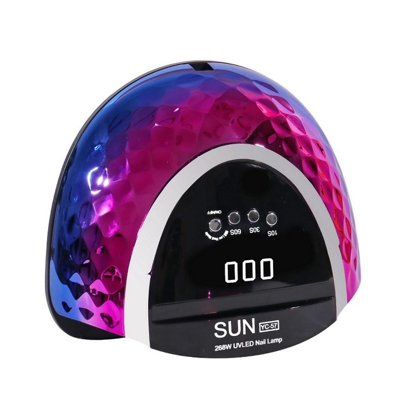 GENERICO - Lámpara De Uñas Secador Uv Led 268w Rgb Profesional Sun Yc57