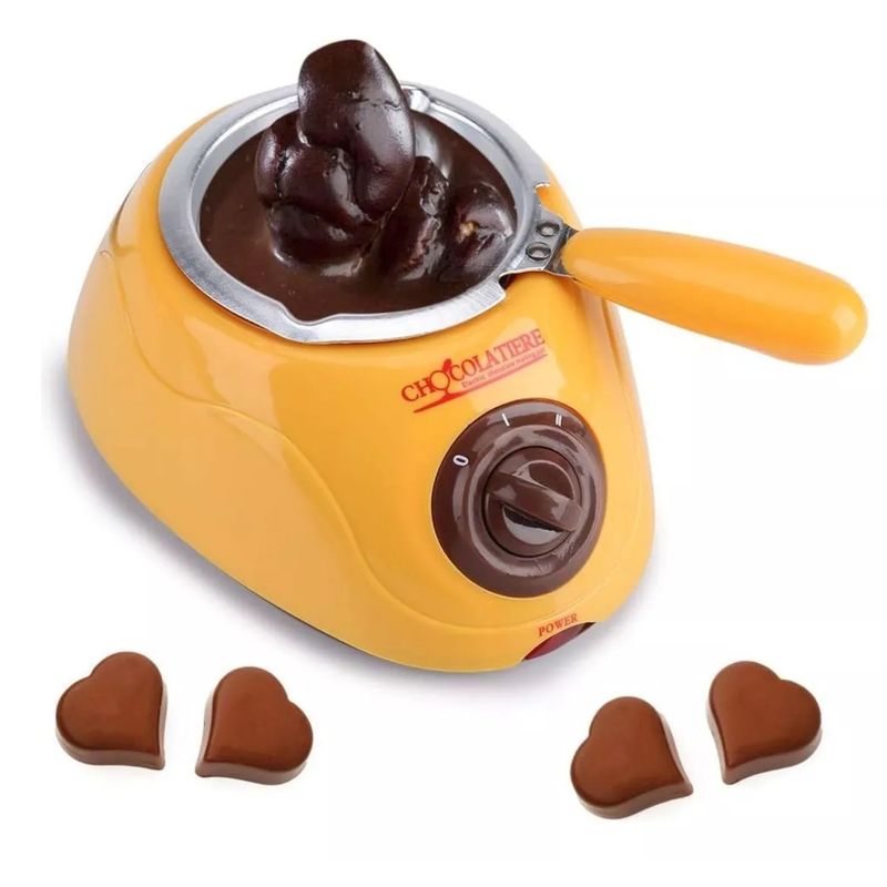 GENERICO - Mini Olla Fundidora de Chocolate Eléctrica