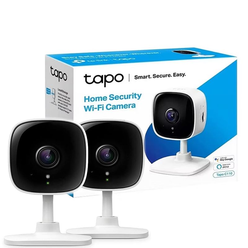 TP LINK - Tapo C110 Camara De Seguridad Wi-fi Audio Uhd X2 Unidades