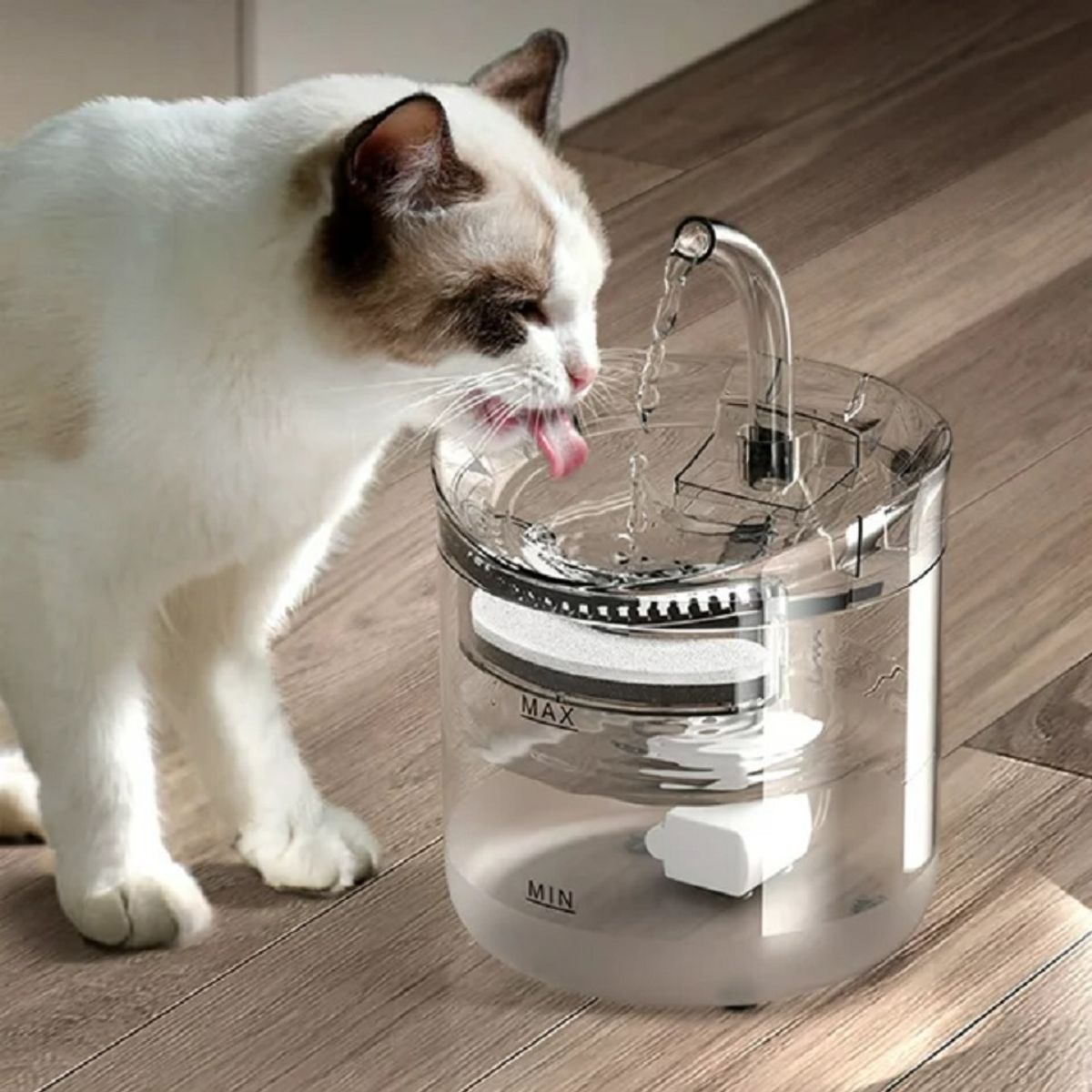 GENERICO - Hapup Fuente De Agua Para Gatos Dispensador De Agua De Anim