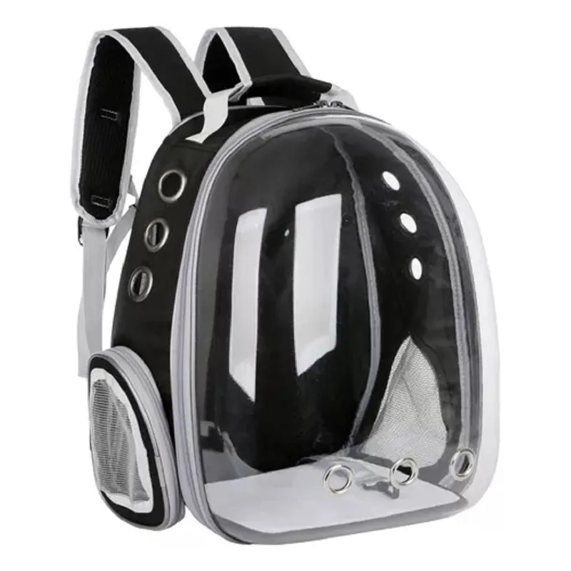 GENERICO - Bolso Para Llevar Perro O Gato En Moto - Negro