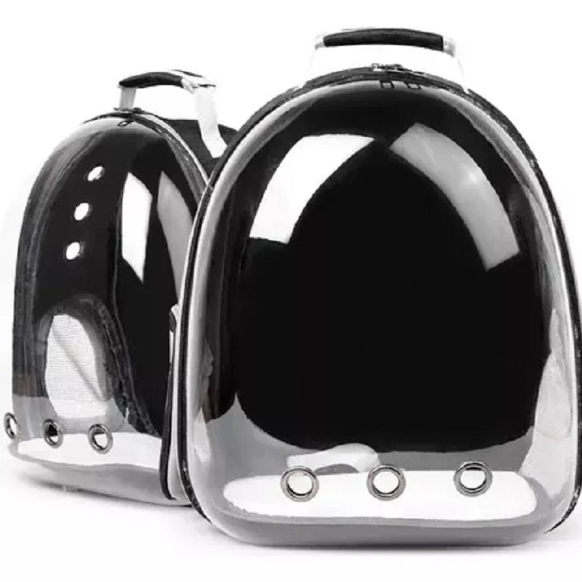 GENERICO - Bolso Para Llevar Perro O Gato En Moto - Negro