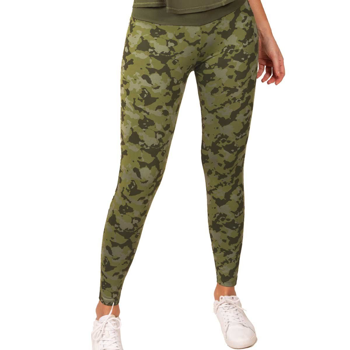 HABY - Leggins Deportivo Estampado Para Mujer Haby_..