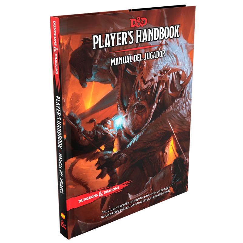 ASMODEE - Players Handbook Manual Del Jugador D&d Juego De Rol