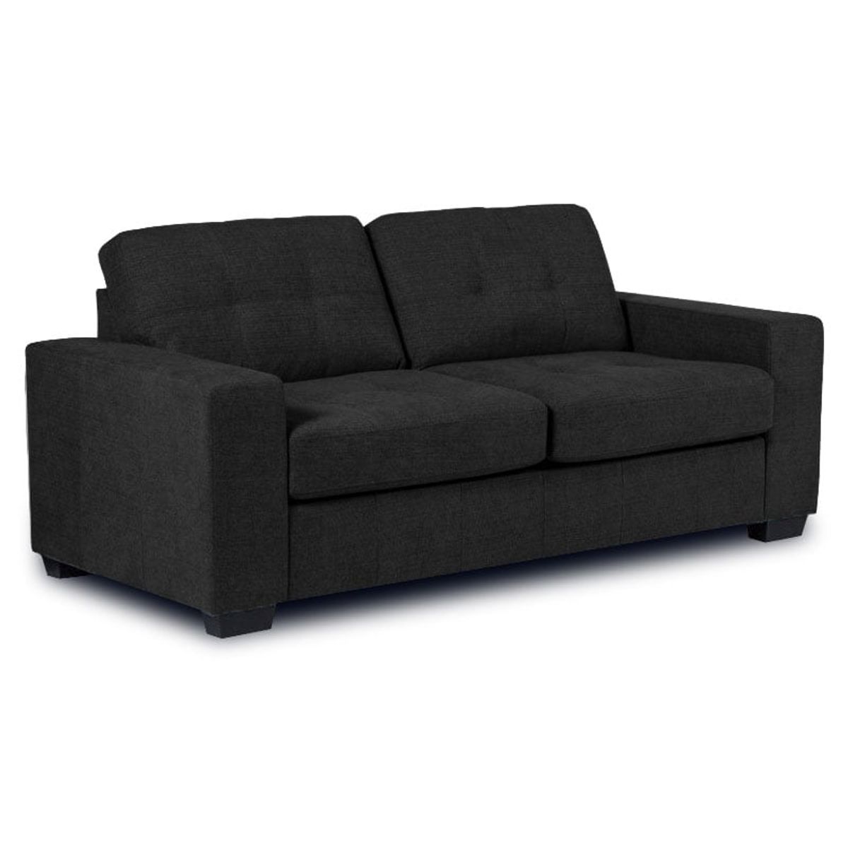 MAGIC CLASS - SOFÁ MODERNO WATSON MICROFIBRA NEGRO