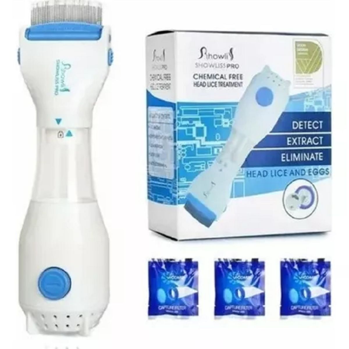 GENERICO - Aspirador De Piojos Y Nit Para Perros