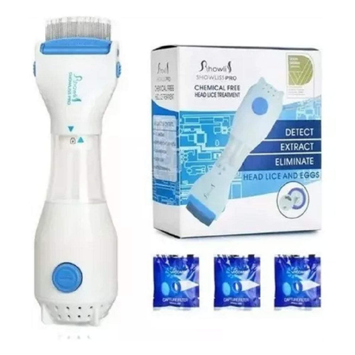 GENERICO - Aspirador De Piojos Y Nit Para Perros