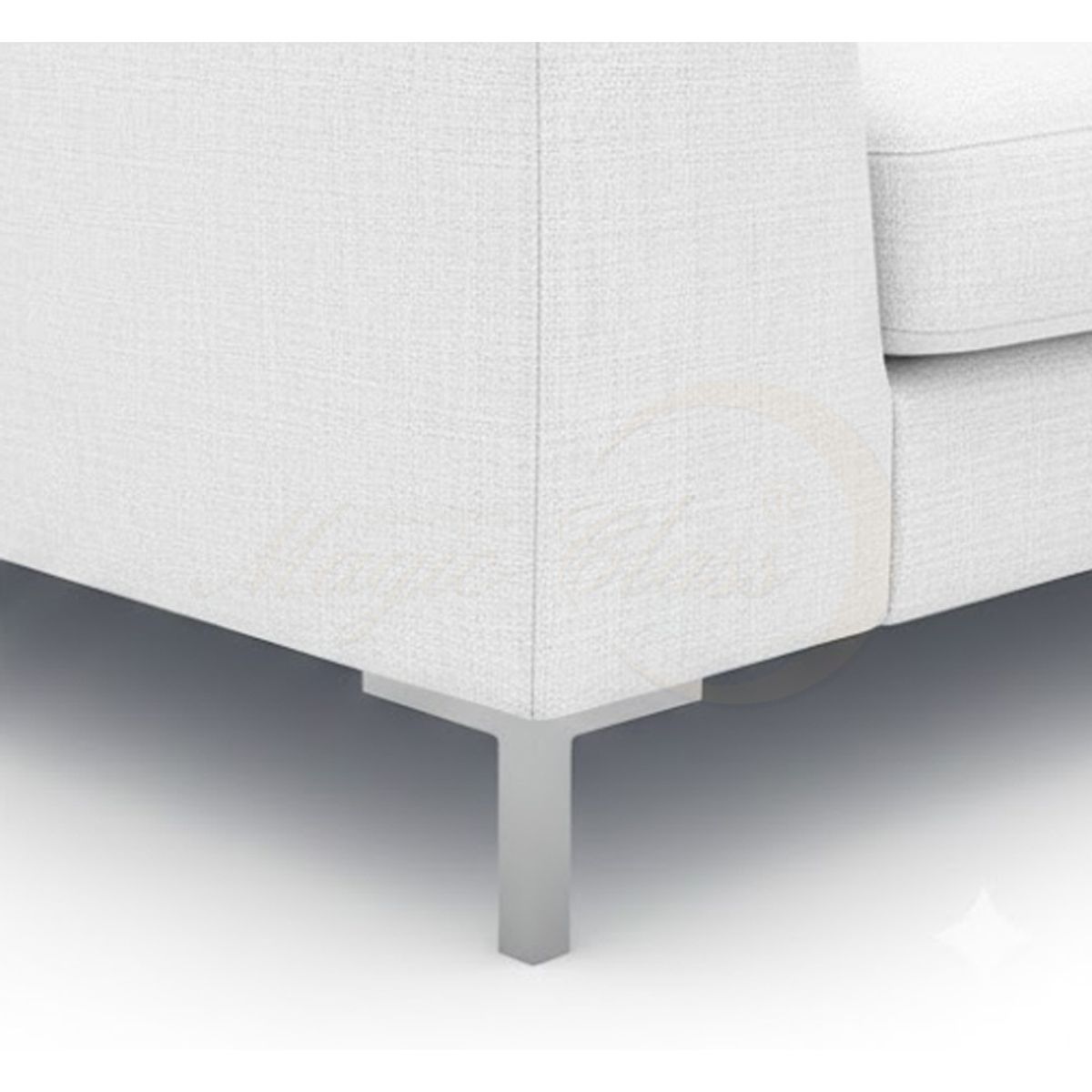 MAGIC CLASS - SOFÁ MODERNO COOPER ECOCUERO BLANCO