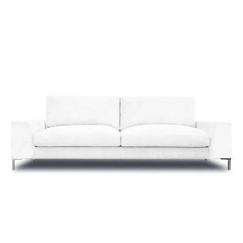 MAGIC CLASS - SOFÁ MODERNO COOPER MICROFIBRA BLANCO