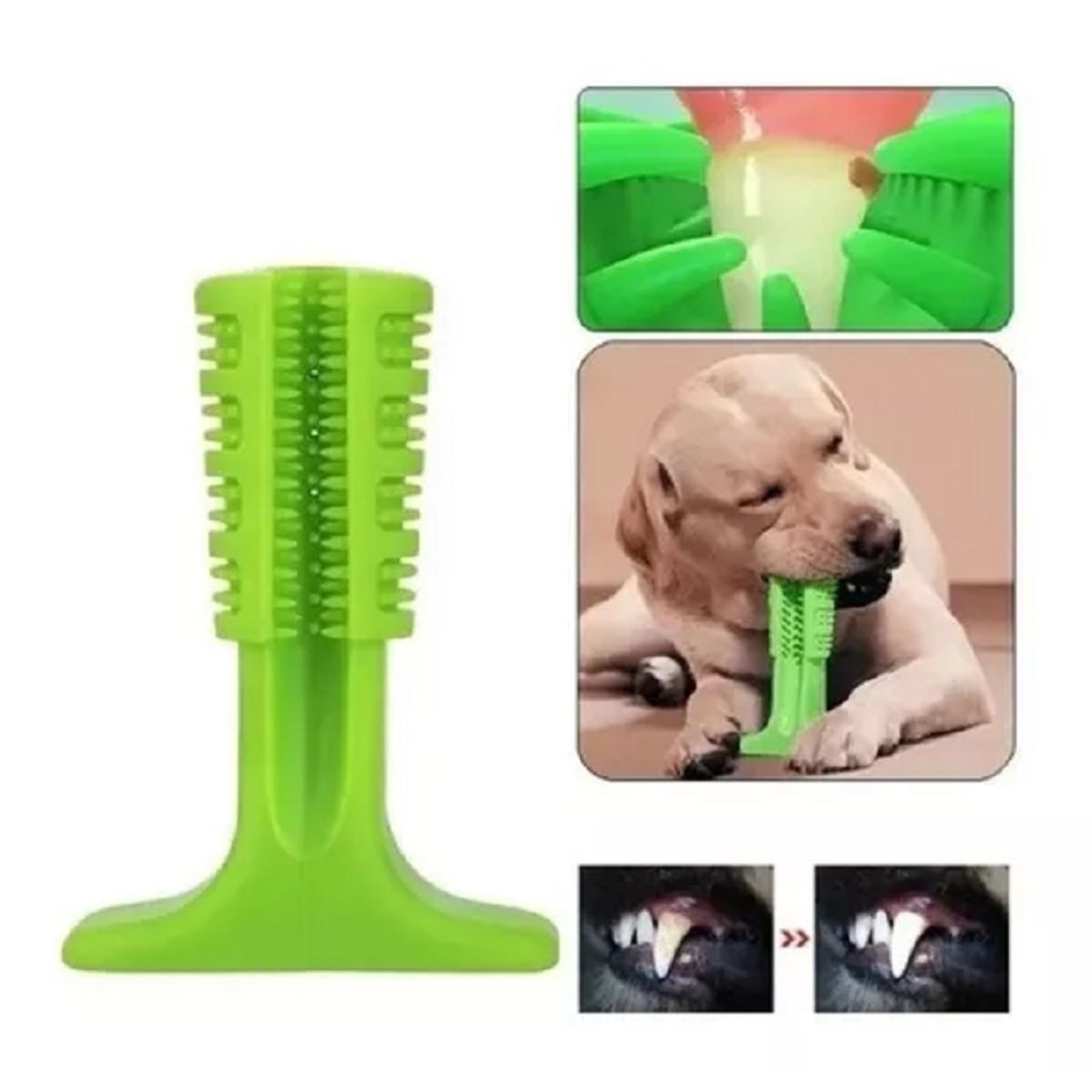 GENERICO - Juguete De Morder Para Perro Y Limpieza De Dientes