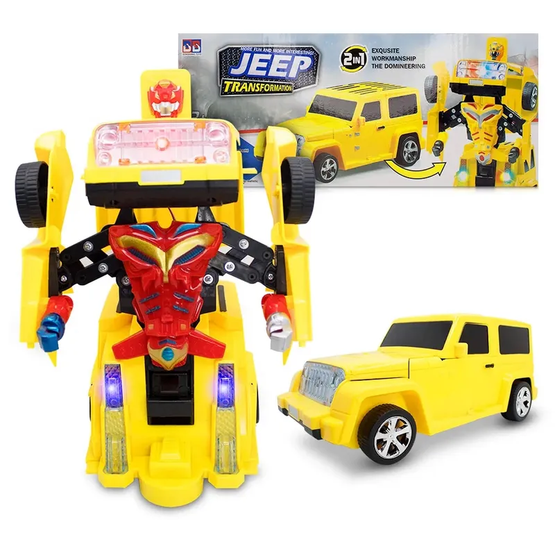 GENERICO - Carro Camioneta Robot Transformers Juguete Sonido