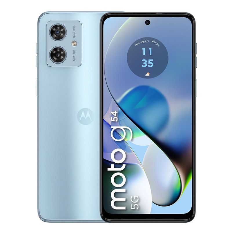 MOTOROLA - Celular Motorola G54 5G 128 Gb 8 Ram 50 Mp Single Sim Azul