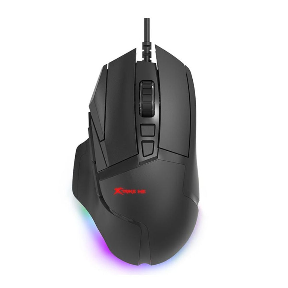 XTRIKE ME - Mouse Gamer Colores RGB 8 Botones Programables Xtrike Me GM-520