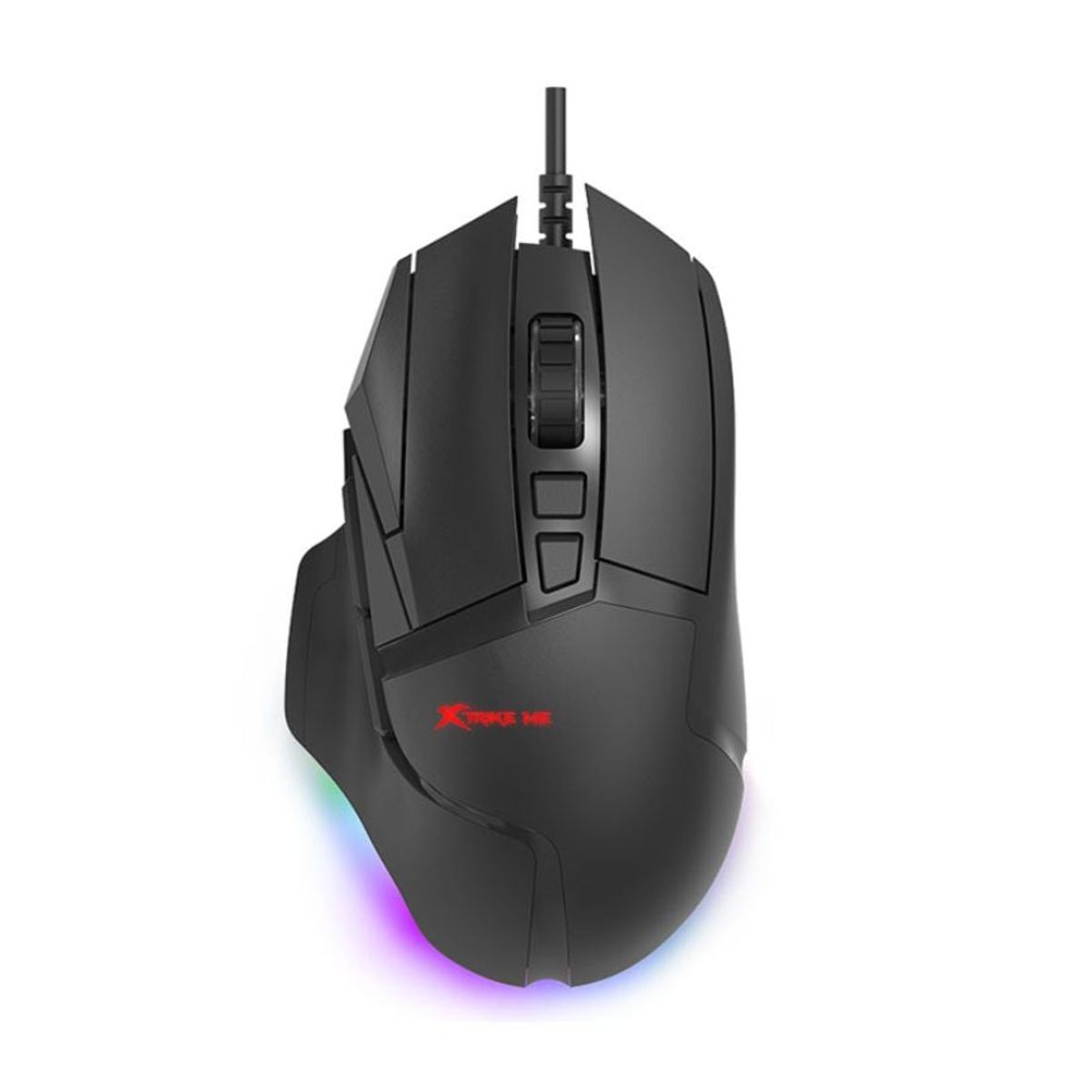XTRIKE ME - Mouse Gamer Colores RGB 8 Botones Programables Xtrike Me GM-520