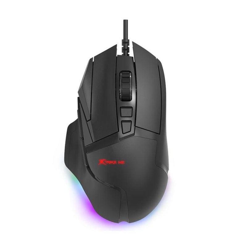 XTRIKE ME - Mouse Gamer Colores RGB 8 Botones Programables Xtrike Me GM-520